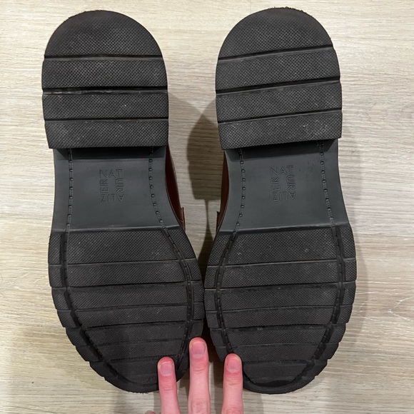 Naturalizer Shauna Brown Leather Loafers - Picture 7 of 9